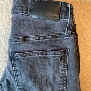 Madewell 10 inch high rise denim jeans- button up